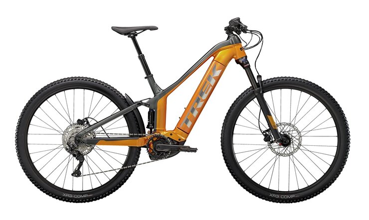 Elektrobicykel Trek Powerfly FS 4 625 Orange/Grey 2021