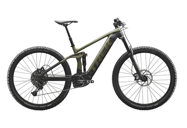 Elektrobicykel Trek Rail 5 Matte Olive Grey/Trek Black 2021
