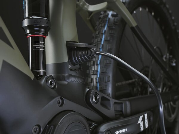 Elektrobicykel Trek Rail 5 Matte Olive Grey/Trek Black 2021