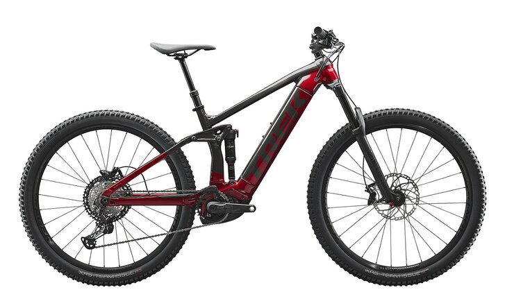 Elektrobicykel Trek Rail 7 SLX/XT Dnister Black/Rage Red 2021