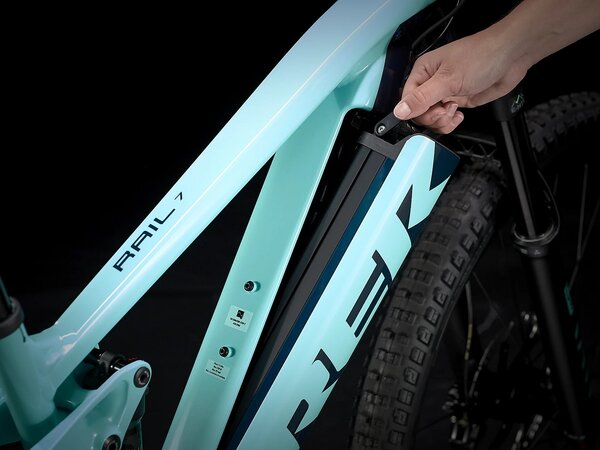 Elektrobicykel Trek Rail 7 SLX/XT Miami Green/Nautical Navy 2021