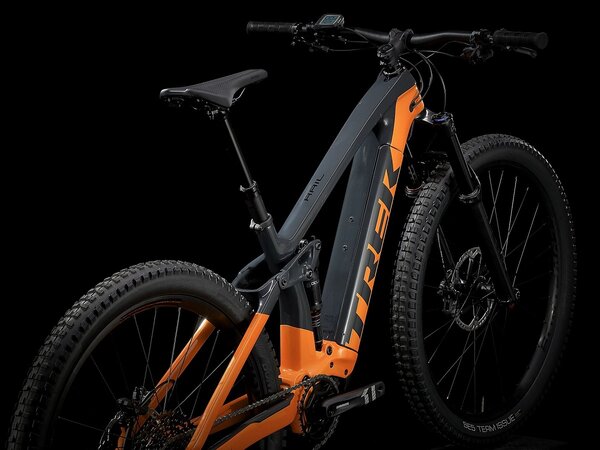 Elektrobicykel Trek Rail 9.7 NX Charcoal/Racioactive Orange 2021