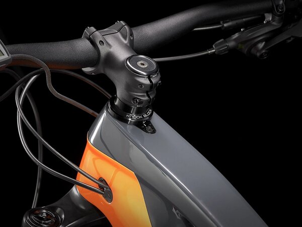 Elektrobicykel Trek Rail 9.7 NX Charcoal/Racioactive Orange 2021