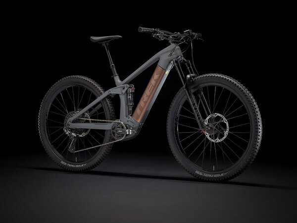Elektrobicykel Trek Rail 9.7 NX Charcoal to Root Beer Ano Decal 2021