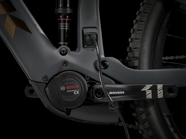 Elektrobicykel Trek Rail 9.7 NX Charcoal to Root Beer Ano Decal 2021