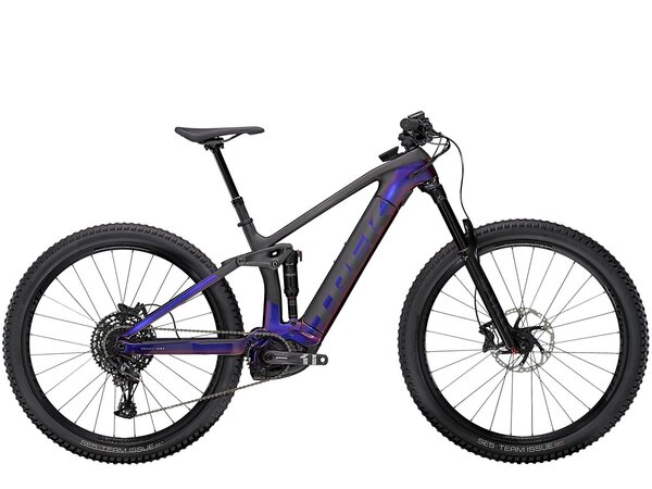 Elektrobicykel Trek Rail 9.7 NX Gloss Purple Phaze/Matte Raw Carbon 2021