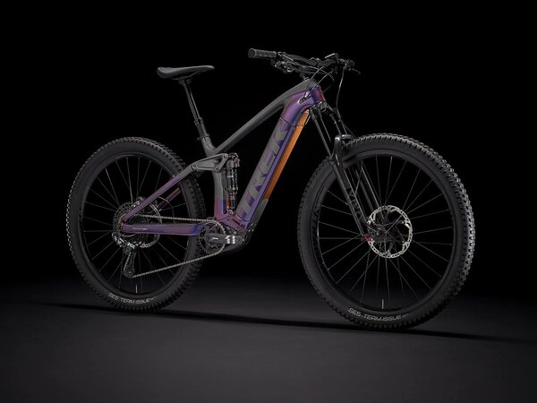 Elektrobicykel Trek Rail 9.7 NX Gloss Purple Phaze/Matte Raw Carbon 2021