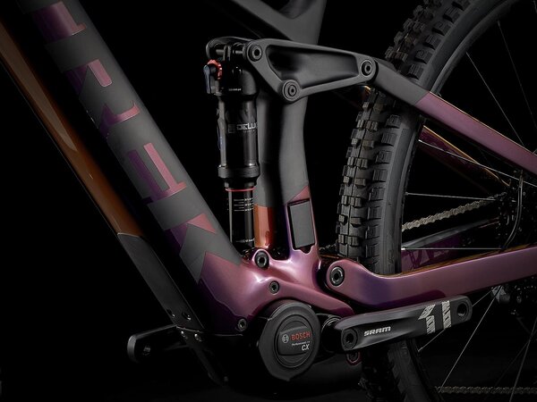 Elektrobicykel Trek Rail 9.7 NX Gloss Purple Phaze/Matte Raw Carbon 2021