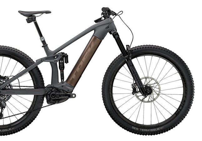 Elektrobicykel Trek Rail 9.9. X01 AXS Black/Root Beer
