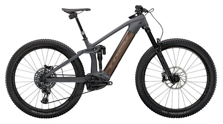 Elektrobicykel Trek Rail 9.9. X01 AXS Black/Root Beer