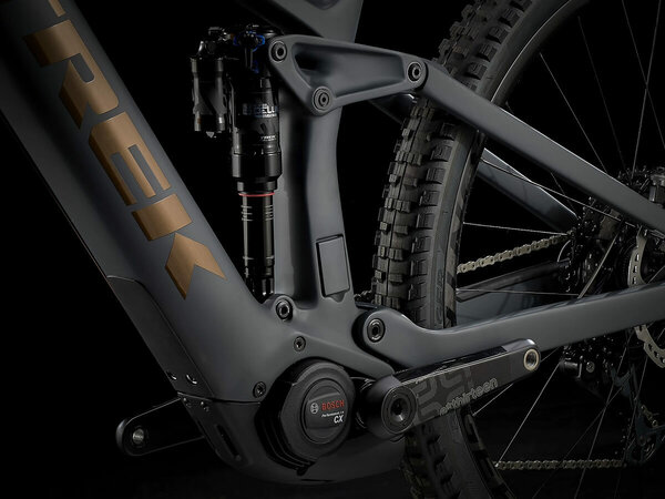Elektrobicykel Trek Rail 9.9 XTR Solid Charcoal to Root Beer Ano Decal 2021
