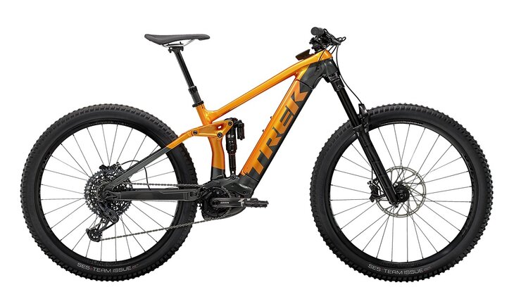 Elektrobicykel Trek Rail 9 GX Factory Orange/Lithium Grey 2021