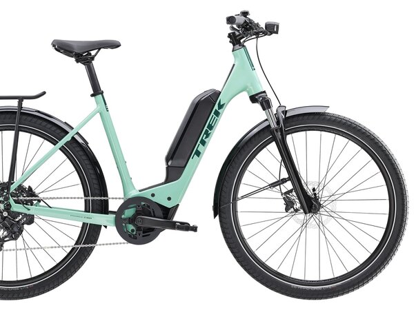 Elektrobicykel Trek Allant+ 5 Lowstep Blue Sage 725Wh 2025