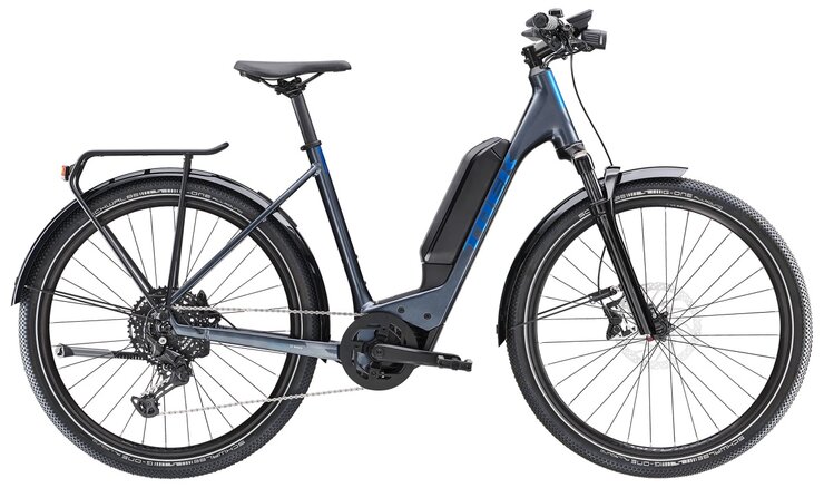 Elektrobicykel Trek Allant+ 6 Lowstep Galactic Grey 545Wh 2025