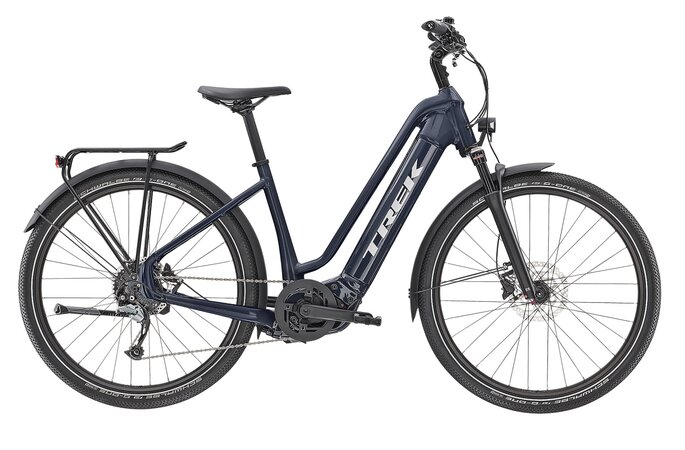 Elektrobicykel Trek Allant+ 7 Lowstep Nautical Navy E 2022