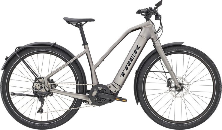 Elektrobicykel Trek Allant+ 8 Stagger Matte Gunmetal E 2022
