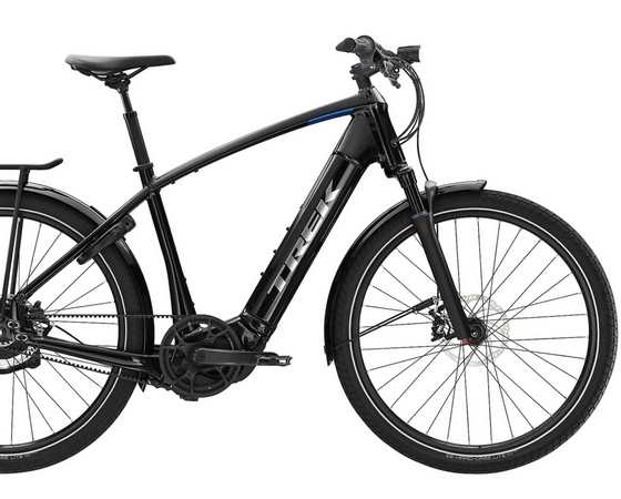 Elektrobicykel Trek Allant+ 9S Trek Black/Alpine Blue E 2023