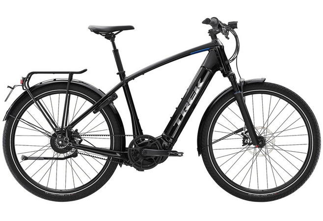 Elektrobicykel Trek Allant+ 9S Trek Black/Alpine Blue E 2023