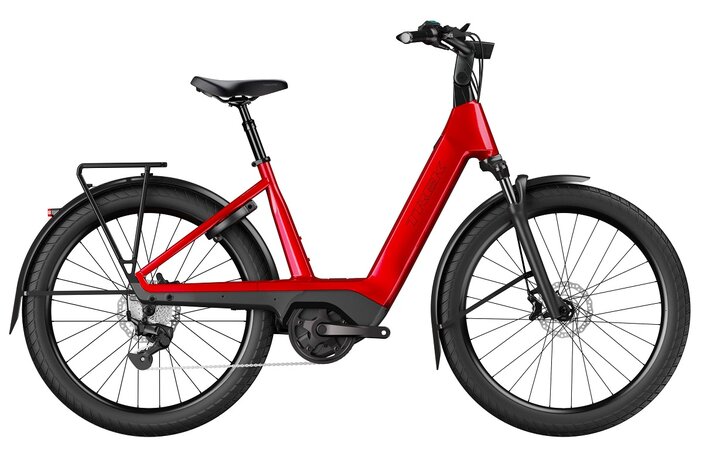 Elektrobicykel Trek Charter+ 4 800Wh Lowstep Fury Red 2026