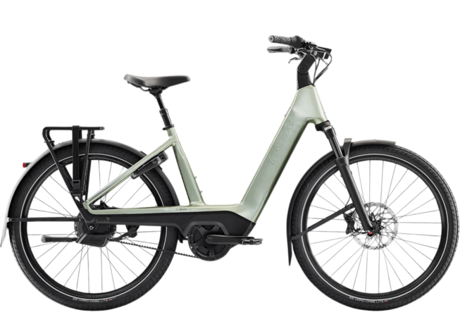 Elektrobicykel Trek Charter+ 5 Auto 800Wh Lowstep Lichen Green 2027