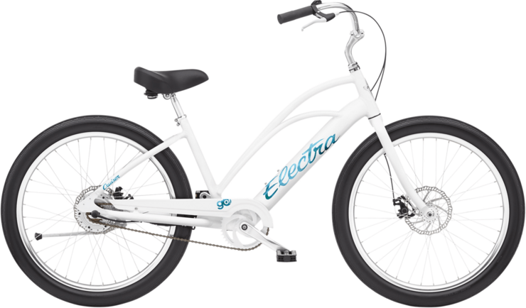 Elektrobicykel Electra Cruiser Go! Step-Thru White 2025