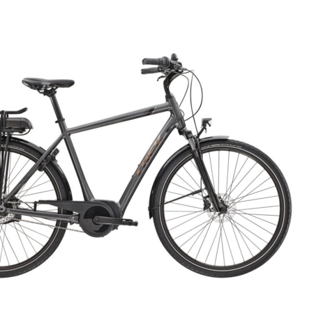 Elektrobicykel Trek District+ 1 300Wh Lithium Grey 2022