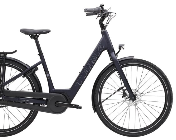 Elektrobicykel Trek District+ 1 Lowstep Matte Deep Dark Blue 2026