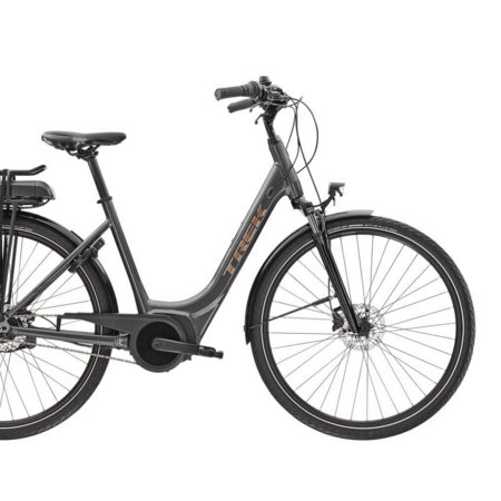 Elektrobicykel Trek District+ 1 Lowstep 300Wh Lithium Grey 2022