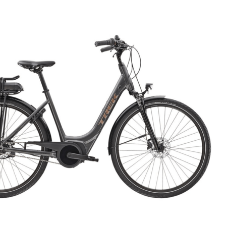 Elektrobicykel Trek District+ 1 Lowstep 500Wh Lithium Grey 2022