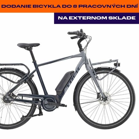 Elektrobicykel Trek District+ 2 400Wh Nautical Navy and Slate 2022