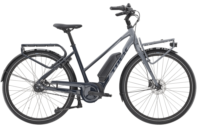 Elektrobicykel Trek District+ 2 Stagger 400Wh Nautical Navy and Slate 2022