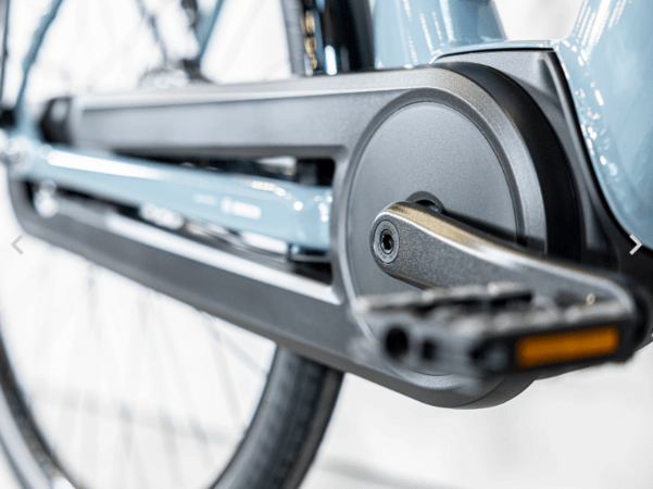 Elektrobicykel Trek District+ 3 Lowstep 500 W Battleship Blue E 2023