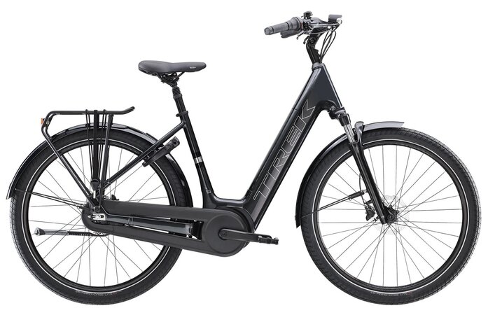 Elektrobicykel Trek District+ 3 Lowstep Lithium Grey 545Wh 2026