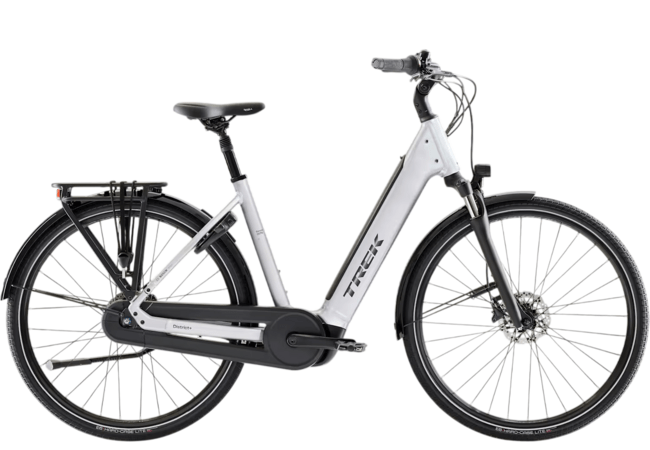 Elektrobicykel Trek District+ 3 N7 540 LS Lunar Silver 2027