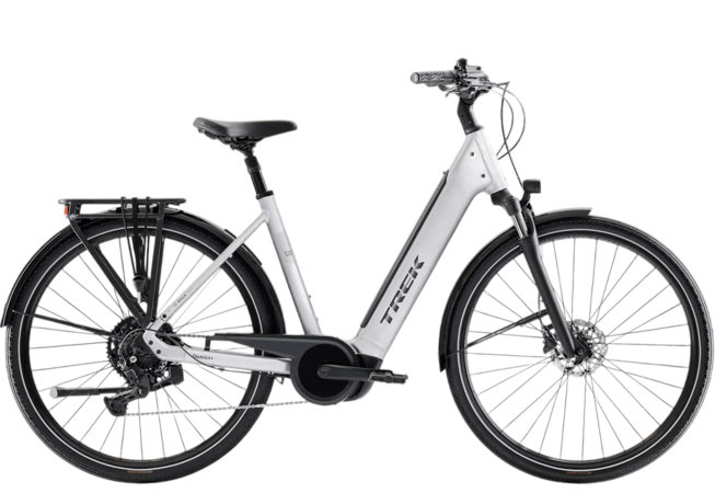 Elektrobicykel Trek District+ 3 R9 540 LS Lunar Silver 2027