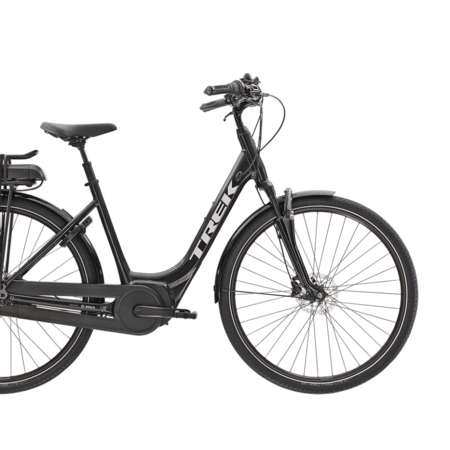 Elektrobicykel Trek District+ 4 Lowstep 300Wh Dnister Black 2022