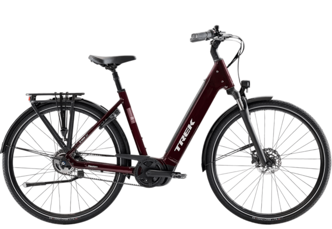Elektrobicykel Trek District+ 4 N5 B LS Cobra Blood 2027
