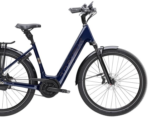 Elektrobicykel Trek District+ 5 Lowstep Deep Dark Blue 400Wh 2026
