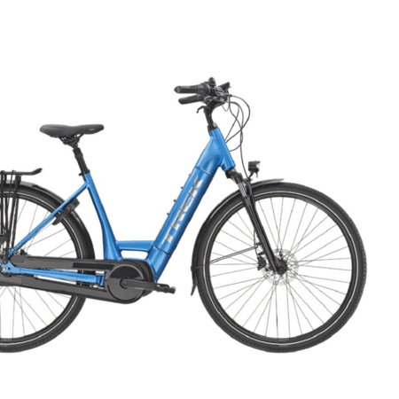 Elektrobicykel Trek District+ 6 Lowstep 400Wh Alpine Blue 2022