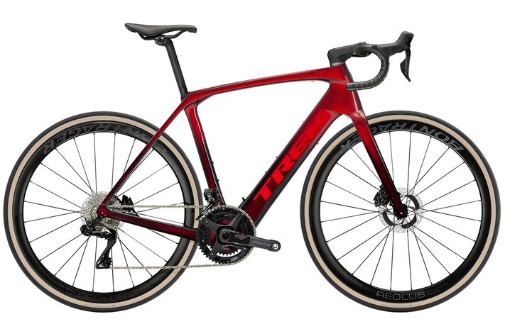 Elektrobicykel Trek Domane+ SLR 9 Metallic Red Smoke/Red Carbon Smoke 2026