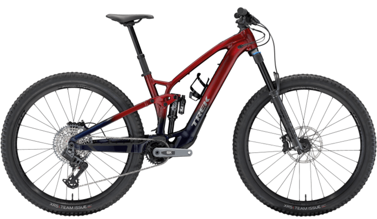 Elektrobicykel Trek Fuel EXe 8 GX AXS T-Type Rage Red to Deep Dark Blue Fade 2025