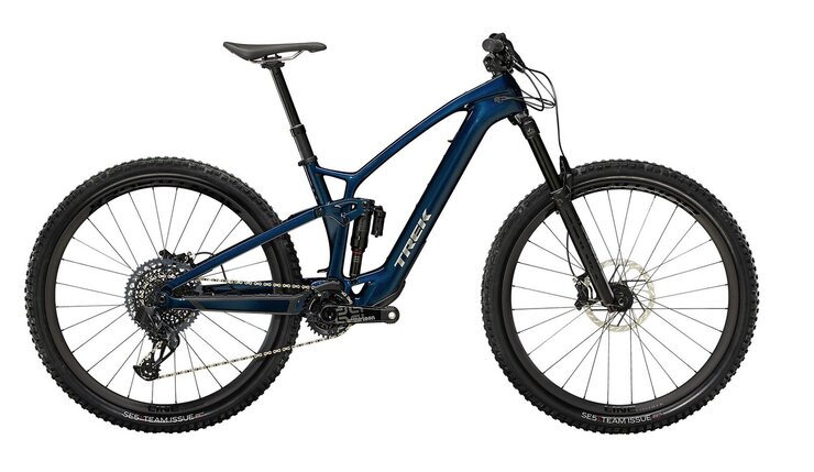 Elektrobicykel Trek Fuel EXe 9.8 GX AXS Mulsanne Blue 2023