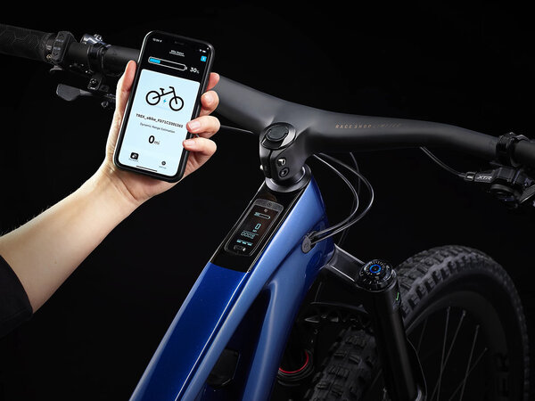 Elektrobicykel Trek Fuel EXe 9.9 XTR Mulsanne Blue 2023