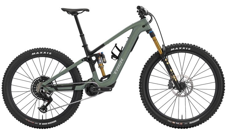 Elektrobicykel Trek Fuel+ MX 9.8 Eagle 90 Gen 2 Lichen Green/Keswick Green Splatter 2026
