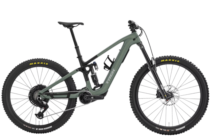 Elektrobicykel Trek Fuel+ MX 9.8 Eagle 90 Gen 2 Lichen Green/Keswick Green Splatter 2027