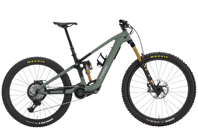 Elektrobicykel Trek Fuel+ MX 9.8 XT Gen 2 Lichen Green/Keswick Green Splatter 2027
