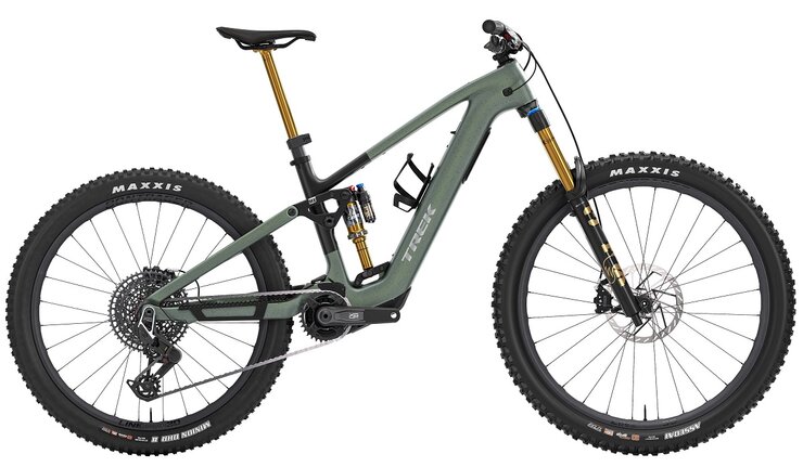 Elektrobicykel Trek Fuel+ MX 9.9 X0 AXS Lichen Green/Keswick Green Splatter 2026