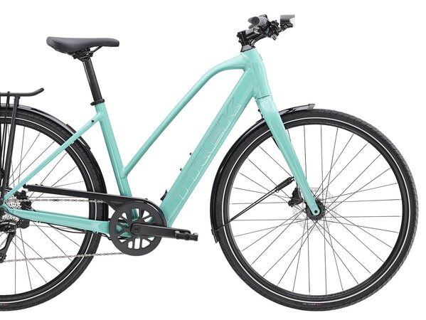 Elektrobicykel Trek FX+ 2 LT Mid-step Blue Sage 2026
