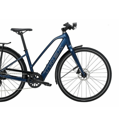 Elektrobicykel Trek FX+ 2 Stagger Satin Mulsanne Blue 2023