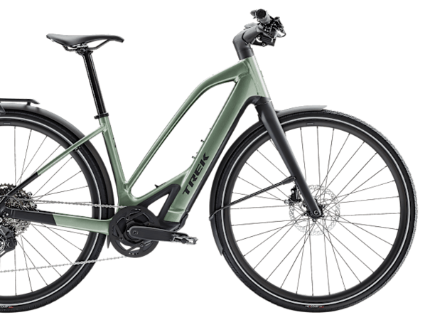 Elektrobicykel Trek FX+ 7 Mid-step Lichen Green Gloss 2026